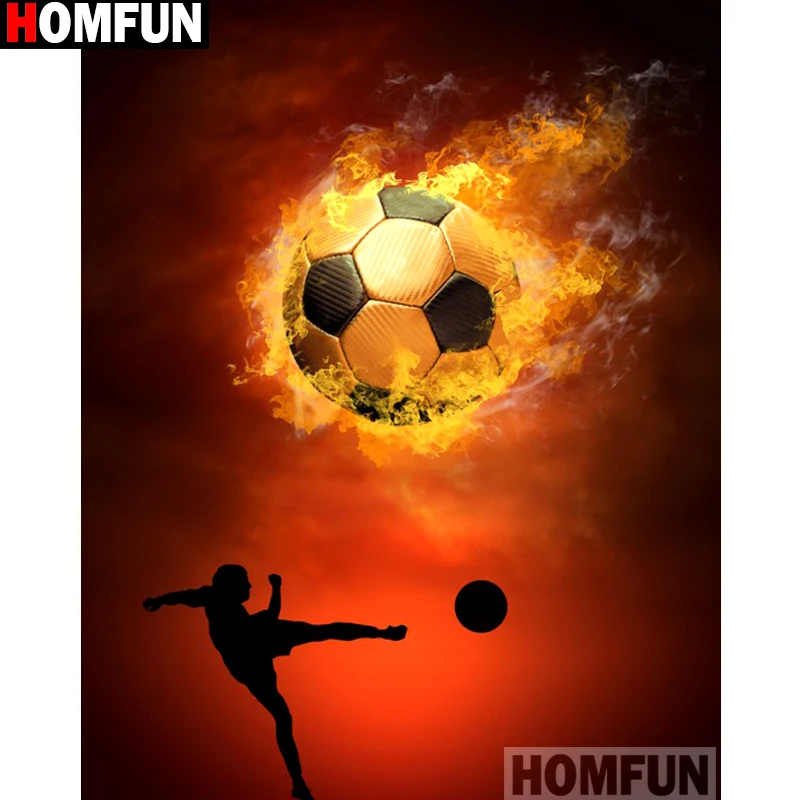 Алмазная живопись HOMFUN A13989, алмазная вышивка «футбол, огонь», вышивка крестиком, 5D, домашний декор, подарок
Алмазная живопись HOMFUN A13989, алмазная вышивка «футбол, огонь», вышивка крестиком, 5D, домашний декор, подарок