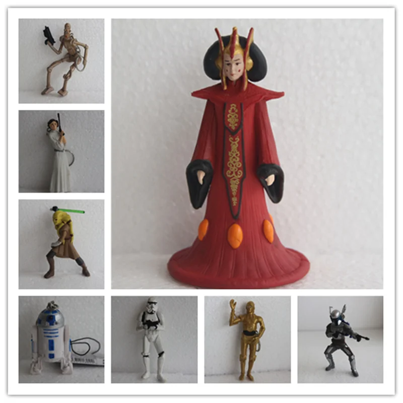 12pcs/lot 5-12cm Star Wars figure toys Darth Vader Luke Skywalker action Figures Toy pendant toys random design per lot
12pcs/lot 5-12cm Star Wars figure toys Darth Vader Luke Skywalker action Figures Toy pendant toys random design per lot