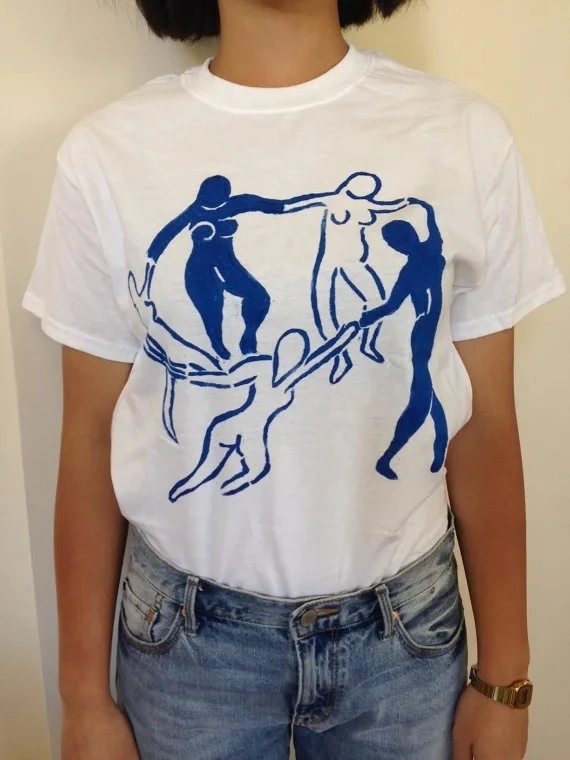 New Arrival Matisse The Dancer Printed Vintage Unisex Tshirt Tumblr Grunge Aesthetic Graphic Tee Cute Funny White t shirt Women
New Arrival Matisse The Dancer Printed Vintage Unisex Tshirt Tumblr Grunge Aesthetic Graphic Tee Cute Funny White t shirt Women
