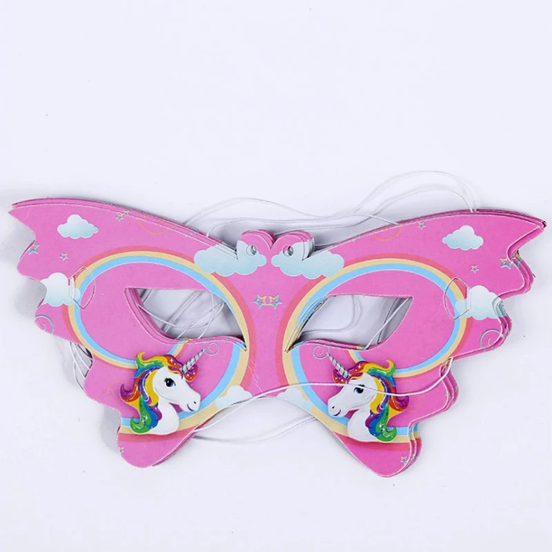 6PCS Kids Girls Favors Unicorn Cartoon Theme Creative Eye Cover Baby Shower Decoration Happy Birthday Paper Mask Events Spplies
6PCS Kids Girls Favors Unicorn Cartoon Theme Creative Eye Cover Baby Shower Decoration Happy Birthday Paper Mask Events Spplies