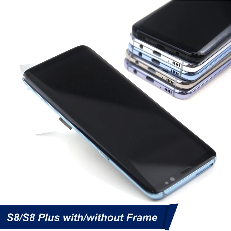 For Samsung Galaxy S8 plus G950F G950A G955f G955u lcd display with touch screen Digitizer Super AMOLED Screen+Frame
For Samsung Galaxy S8 plus G950F G950A G955f G955u lcd display with touch screen Digitizer Super AMOLED Screen+Frame
