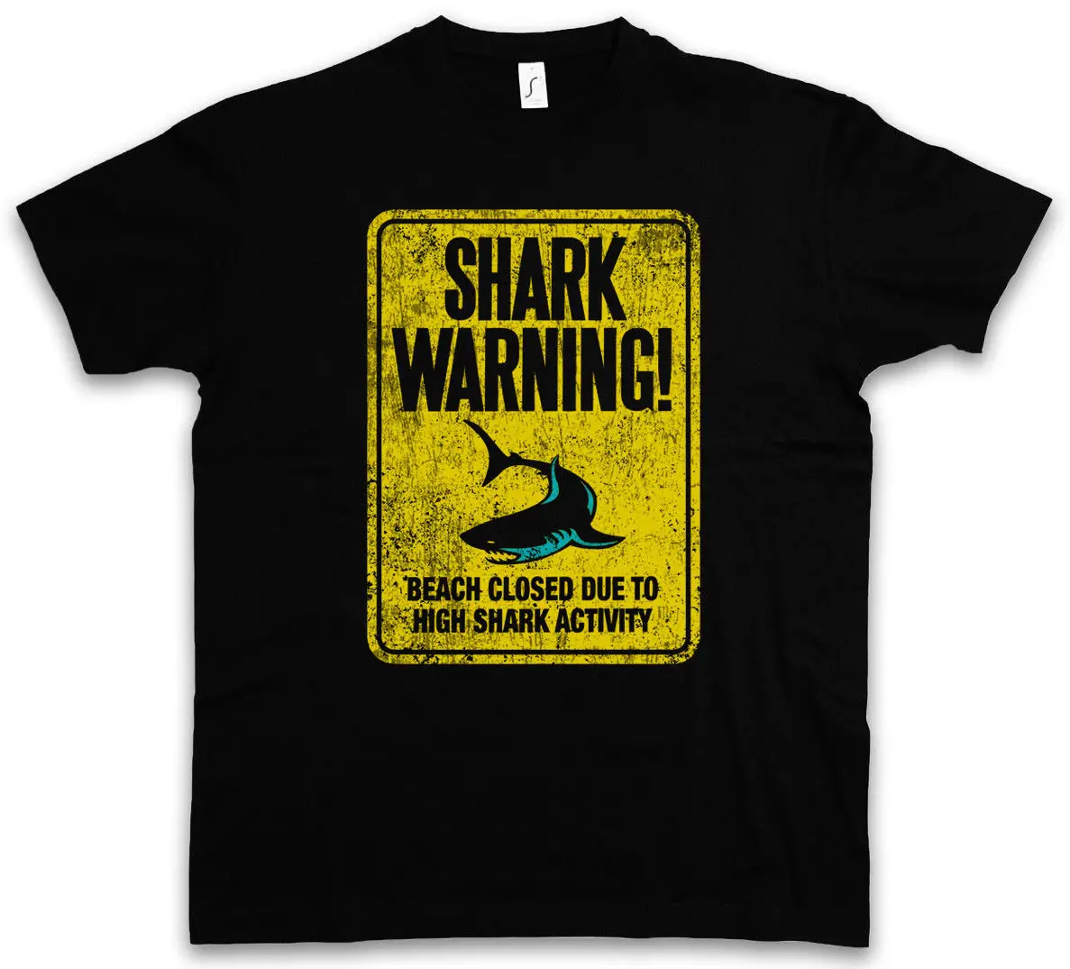 SHARK WARNING SIGN II T-SHIRT Surfer Surfing Diver Taucher Tiger White Killer Print T-Shirt Summer Casual top tee
SHARK WARNING SIGN II T-SHIRT Surfer Surfing Diver Taucher Tiger White Killer Print T-Shirt Summer Casual top tee