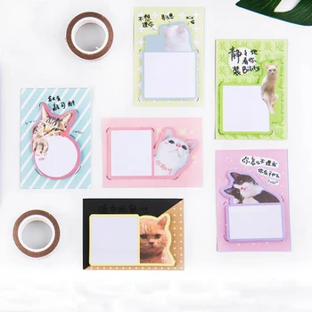 1 Pcs Kawaii Fashion Animal Cat Paper Memo Pads N Times Sticky Notes Escolar Papelaria School Supply Bookmark Label Stationery
1 Pcs Kawaii Fashion Animal Cat Paper Memo Pads N Times Sticky Notes Escolar Papelaria School Supply Bookmark Label Stationery