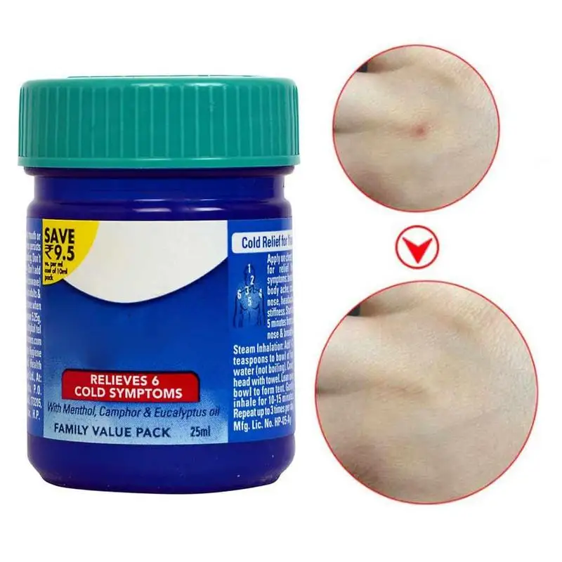 Vapour Rub White Cooling Balm Ointment For Anti Mosquito Headache Toothache Stomachache Dizziness Essential Balm Oil Tiger
Vapour Rub White Cooling Balm Ointment For Anti Mosquito Headache Toothache Stomachache Dizziness Essential Balm Oil Tiger