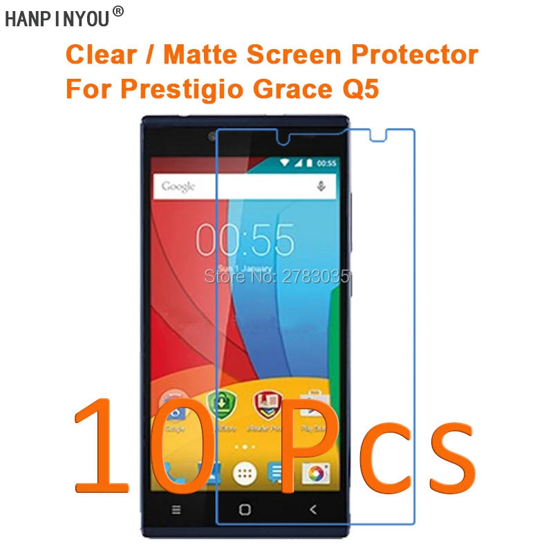 10 Pcs/Lot For Prestigio Grace Q5 5.0" HD Clear / Anti-Glare Matte Screen Protector Protective Film Guard (Not Tempered Glass)
10 Pcs/Lot For Prestigio Grace Q5 5.0" HD Clear / Anti-Glare Matte Screen Protector Protective Film Guard (Not Tempered Glass)