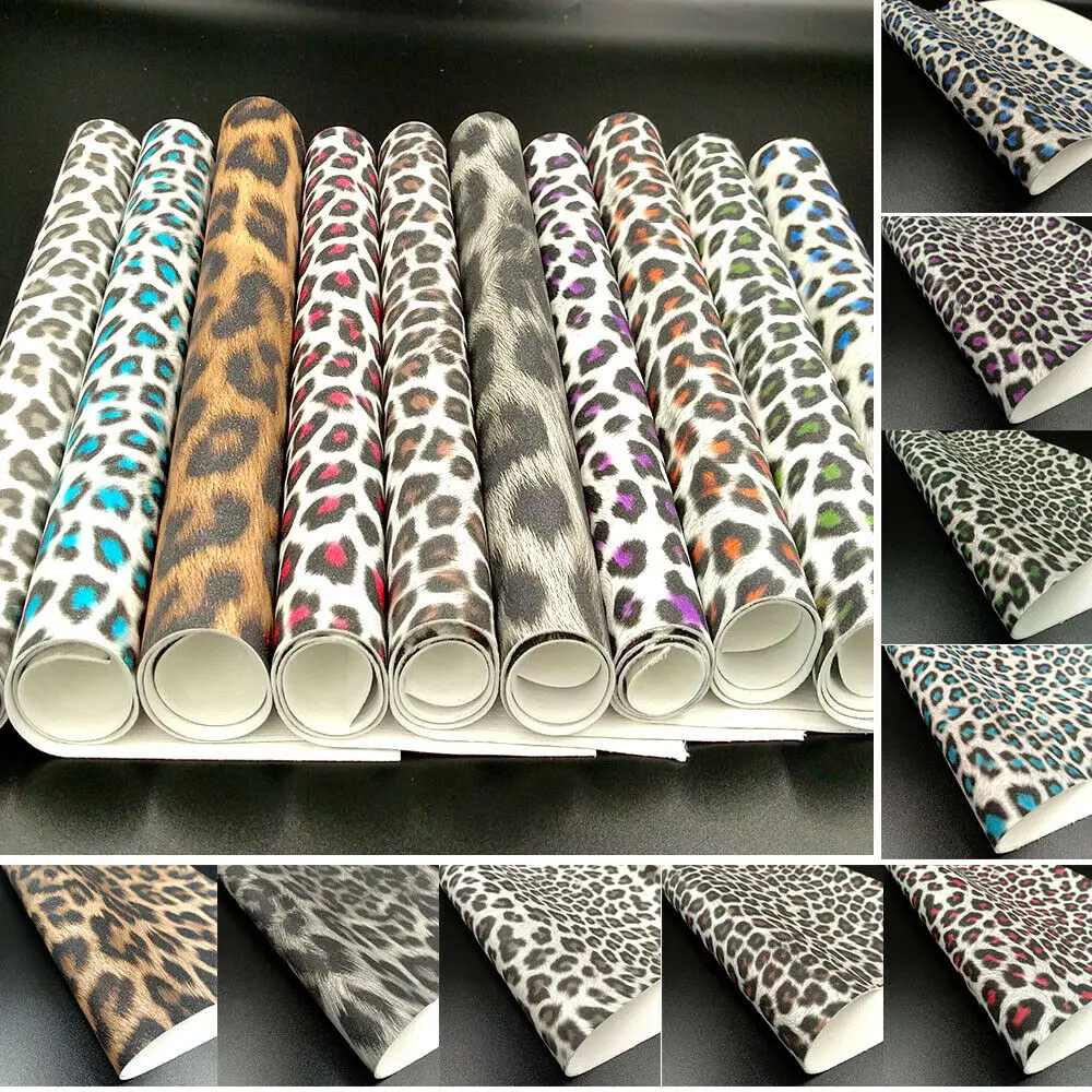 Glitter Shiny Sparkle Leopard Print Fabric PU Leather Waterproof DIY Sewing Bows Craft A4/A5
Glitter Shiny Sparkle Leopard Print Fabric PU Leather Waterproof DIY Sewing Bows Craft A4/A5