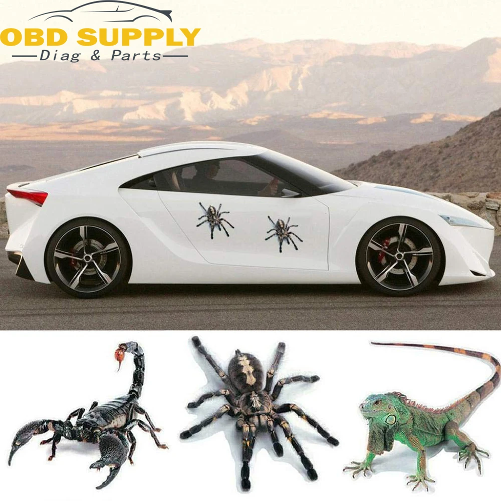 1 PCS 3D Car Sticker Simulation Animals Bumper Retrofit Stickers for Spider Gecko Scorpions
1 PCS 3D Car Sticker Simulation Animals Bumper Retrofit Stickers for Spider Gecko Scorpions