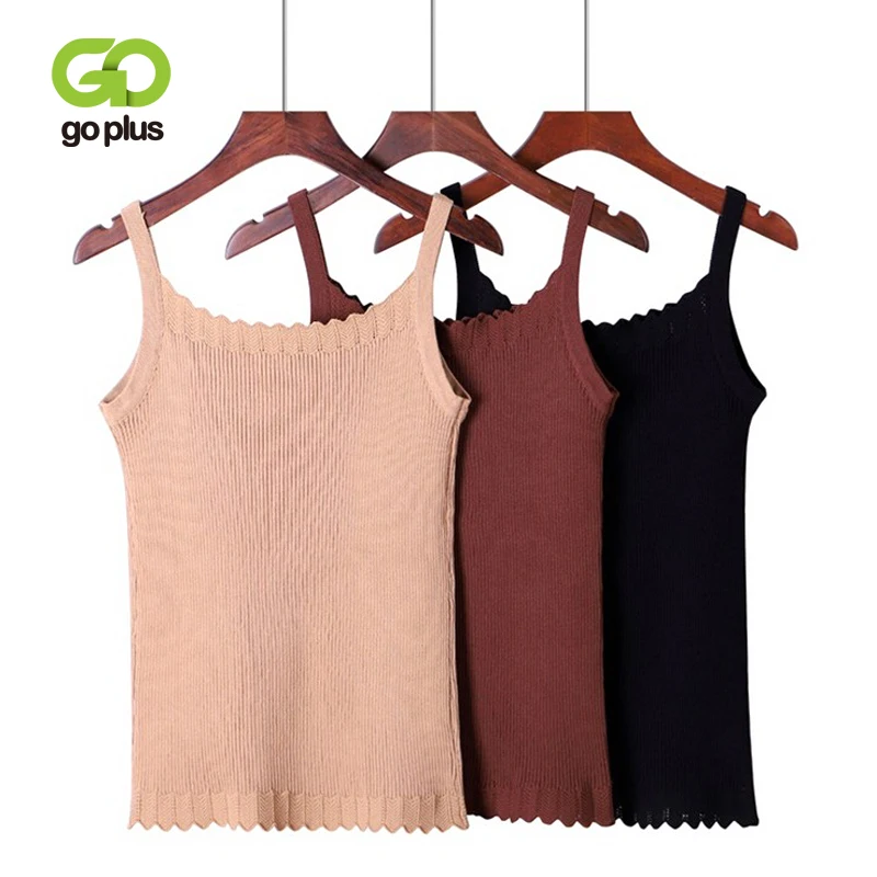 GOPLUS Sexy Bodycon Backless Crop Tops Women Strap Knitted Camis Streetwear Slim Feminino Elastic Camisole Tops 6 Colors C7459
GOPLUS Sexy Bodycon Backless Crop Tops Women Strap Knitted Camis Streetwear Slim Feminino Elastic Camisole Tops 6 Colors C7459