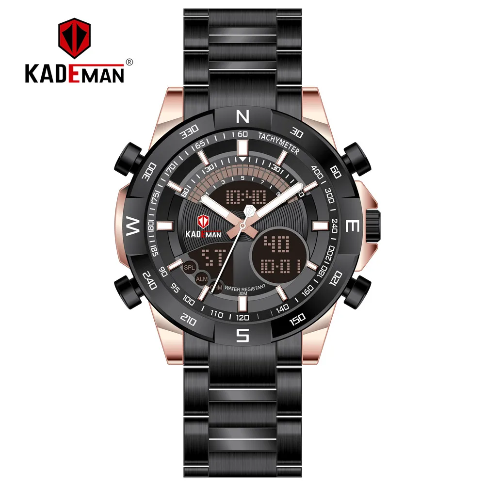 New Luxury Sport Men Watch 2019 Waterproof Digital Watch TOP Brand Full Steel Military Wristwatch Business Man Relogio Masculino
New Luxury Sport Men Watch 2019 Waterproof Digital Watch TOP Brand Full Steel Military Wristwatch Business Man Relogio Masculino