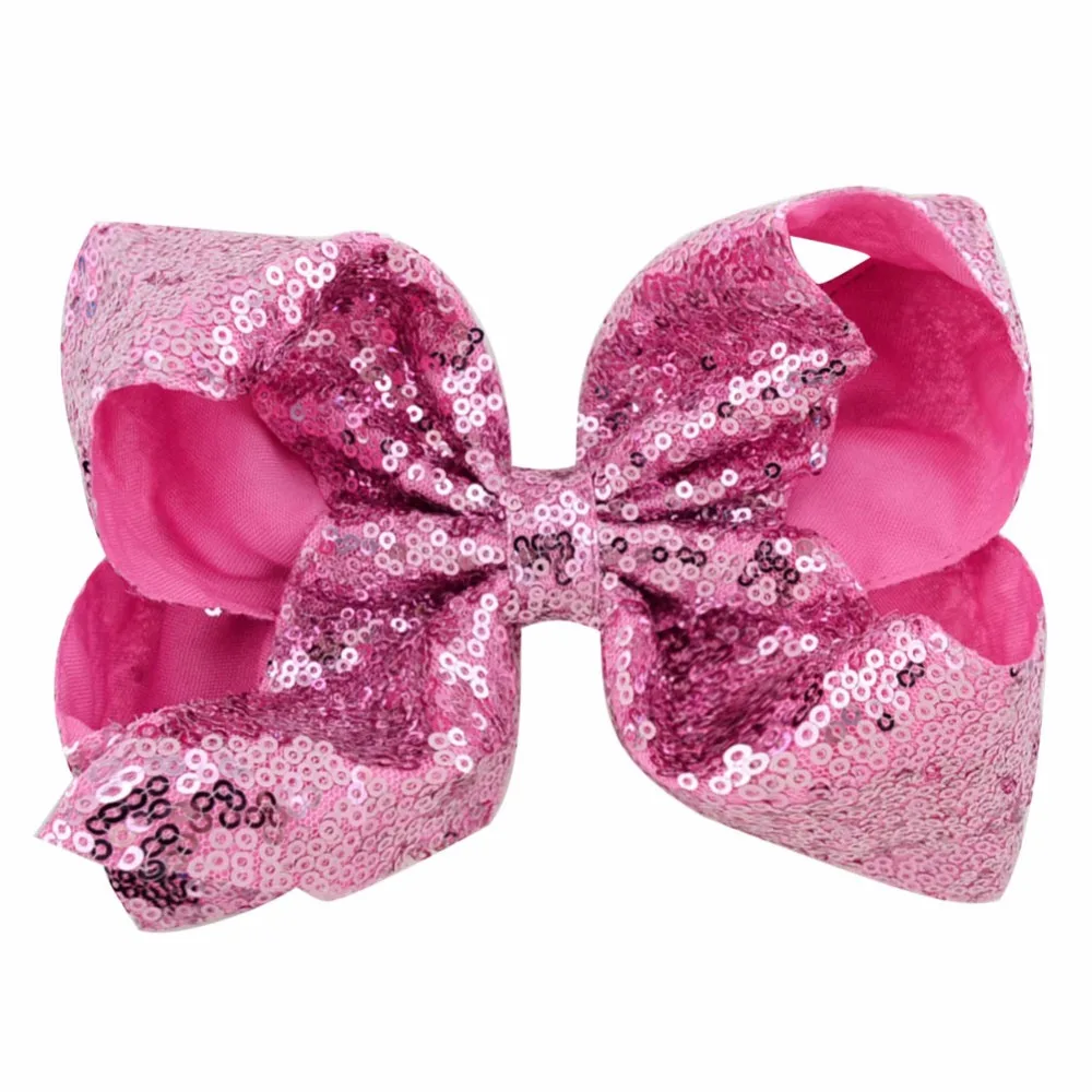 1piece Large 8inch Girls Embroideried Sequin Bows With Alligator Clips Colorful Hairpins Shinny Barrette Hair Accessories 812
1piece Large 8inch Girls Embroideried Sequin Bows With Alligator Clips Colorful Hairpins Shinny Barrette Hair Accessories 812