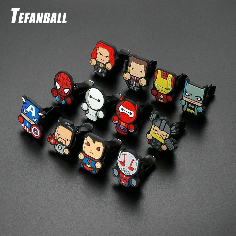 12pcs/set Automobile Car Vent Perfum Clip For Marvel Avengers Hero Figure Auto Interior Decoration Air Freshener Accessories
12pcs/set Automobile Car Vent Perfum Clip For Marvel Avengers Hero Figure Auto Interior Decoration Air Freshener Accessories