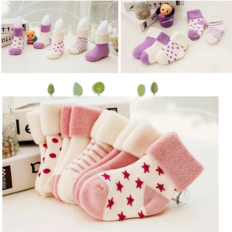 Anti-slip 5 Pairs Defferent Warm Toddler Short Socks for Children Kids Pattern Baby Girls Boy Socks Infant Newborn Winter
Anti-slip 5 Pairs Defferent Warm Toddler Short Socks for Children Kids Pattern Baby Girls Boy Socks Infant Newborn Winter