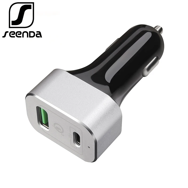 Seenda 45W Type-C & PD 2.0 18W USB Car Charger for MacBook Pro. Type-A QC 3.0 Dual Port 63W Universal Mobile Phone Car-Charger
Seenda 45W Type-C & PD 2.0 18W USB Car Charger for MacBook Pro. Type-A QC 3.0 Dual Port 63W Universal Mobile Phone Car-Charger