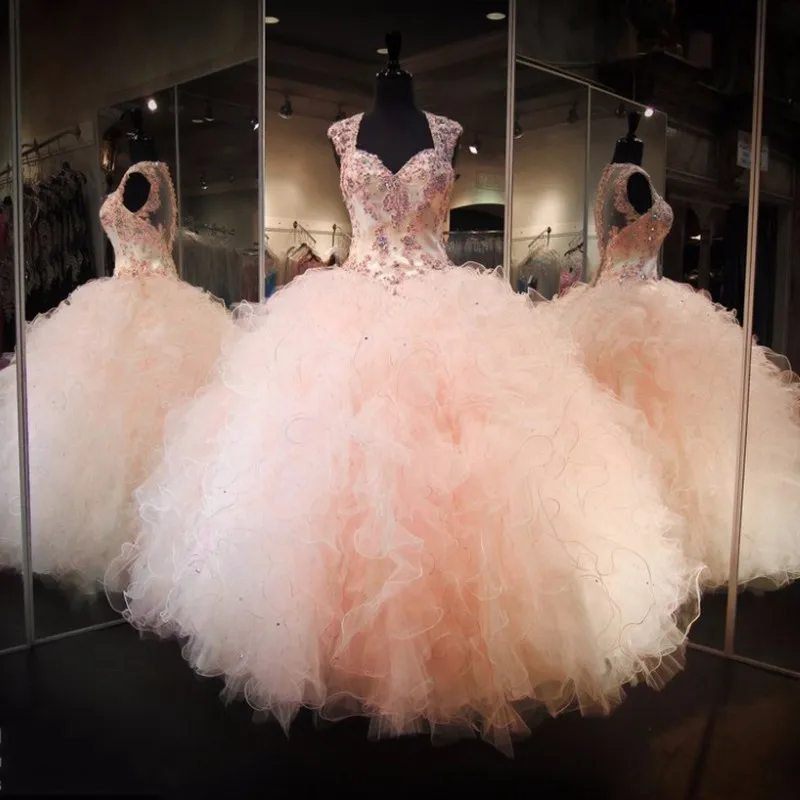 2019 New Arrival Ball Gown Organza With Beads Quinceanera Dresses Dresses 15 Years Vestidos De 15 Anos Party Gowns
2019 New Arrival Ball Gown Organza With Beads Quinceanera Dresses Dresses 15 Years Vestidos De 15 Anos Party Gowns