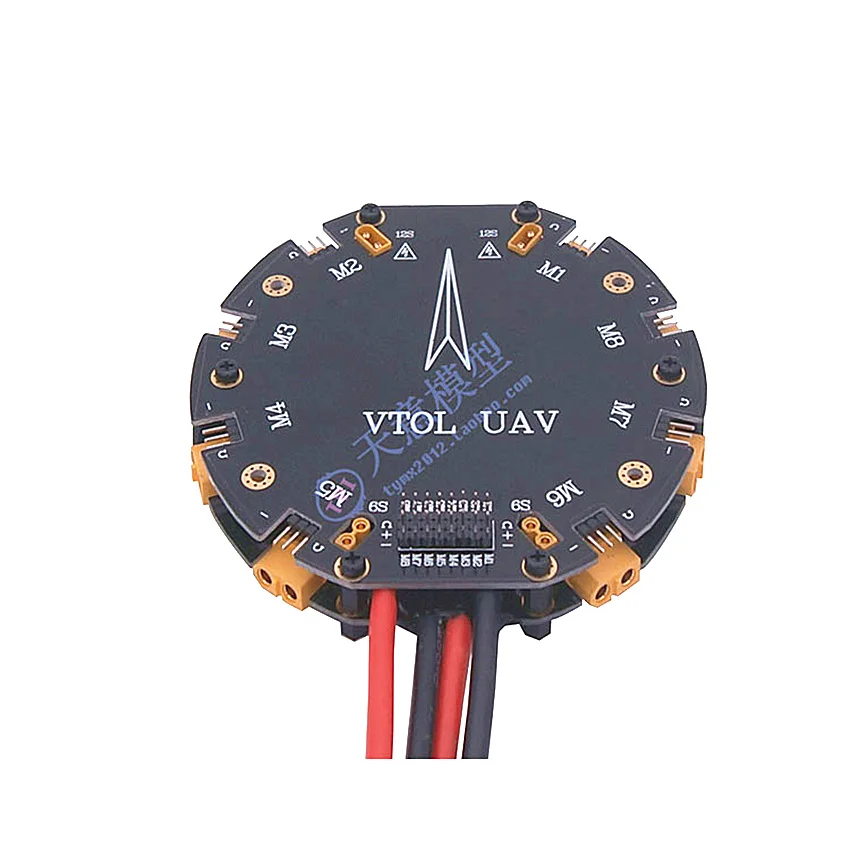 8 - axis 10l, agricultural UAV multi-rotor pesticide aircraft distribution panel contains xt60 connector, silicone wire
8 - axis 10l, agricultural UAV multi-rotor pesticide aircraft distribution panel contains xt60 connector, silicone wire