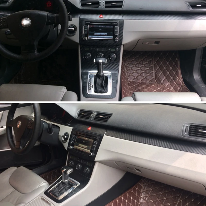 Car-Styling 5D Carbon Fiber Car Interior Center Console Color Change Molding Sticker Decals For Volkswagen VW Passat B6 2008-11
Car-Styling 5D Carbon Fiber Car Interior Center Console Color Change Molding Sticker Decals For Volkswagen VW Passat B6 2008-11