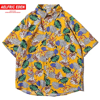 Aelfric Eden Harajuku Japanese Style Printed Mens Shirts 2019 Summer Fashion Casual Hip Hop Male Short Hawail Shirt Streetwear
Aelfric Eden Harajuku Japanese Style Printed Mens Shirts 2019 Summer Fashion Casual Hip Hop Male Short Hawail Shirt Streetwear