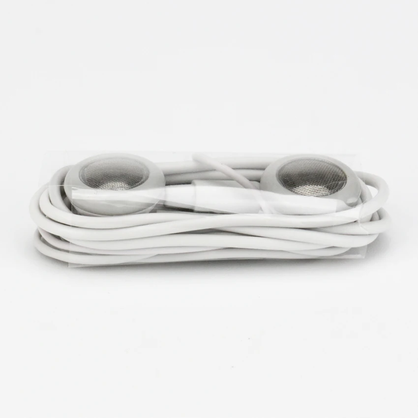 i4 good quality Stereo Earphone Earphones for Iphone white Headset Earbuds with Mic iphone 4 5 6 Samsung huawei 100pcs | Электроника