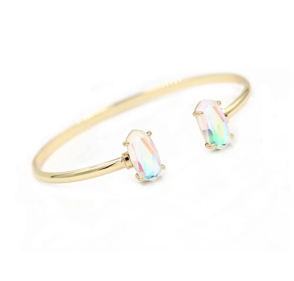2019 July New Arrival Cute AB Many Aspects Small Oval Glass Inlay Bracelets Oval Mulit Color Adjustable Copper Women's Bangles
2019 July New Arrival Cute AB Many Aspects Small Oval Glass Inlay Bracelets Oval Mulit Color Adjustable Copper Women's Bangles