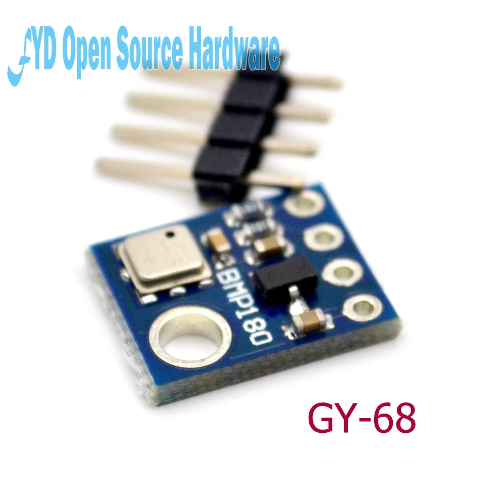1pcs GY-68 BMP180 GY68 Digital Barometric Pressure Sensor Board Module compatible with BMP085 For Arduino
1pcs GY-68 BMP180 GY68 Digital Barometric Pressure Sensor Board Module compatible with BMP085 For Arduino