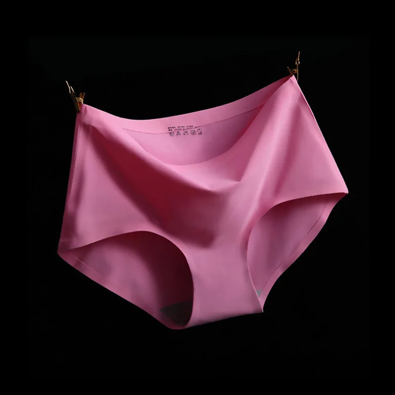 New One-piece Seamless Underwear Female Ice Silk Waist Sexy Seamless Ladies Large Size Triangle Underwear Women Panties
New One-piece Seamless Underwear Female Ice Silk Waist Sexy Seamless Ladies Large Size Triangle Underwear Women Panties