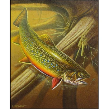 Full Square / Round Drill 5d DIY Diamond Painting Kits Brook Trout Art Picture Rhinestone Mosaic Diamond Embroidery Cross Stitch
Full Square / Round Drill 5d DIY Diamond Painting Kits Brook Trout Art Picture Rhinestone Mosaic Diamond Embroidery Cross Stitch