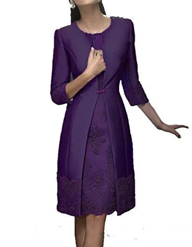 elegant-sheath-short-mother-formal-wear-with-jacket-evening-satin-lace-party-wedding-guest-dress-2018-mother-of-the-bride-dress-suit-gowns