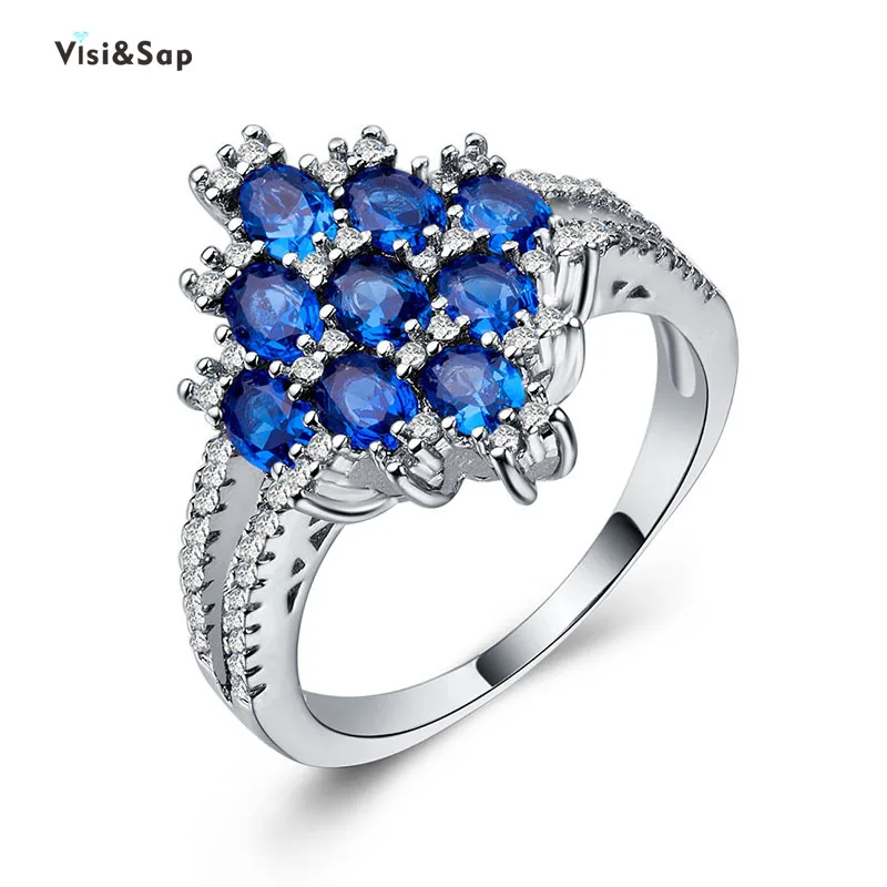 Visisap Unique Creative Oval Round Blue Stone Zircon Ring for Women Annivesary Birthday Gifts Rings Dropshipping Jewelry B874
Visisap Unique Creative Oval Round Blue Stone Zircon Ring for Women Annivesary Birthday Gifts Rings Dropshipping Jewelry B874