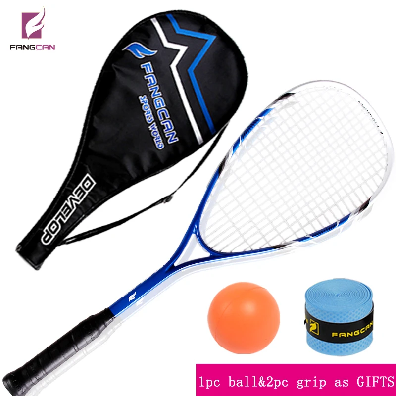 FANGCAN brand high quality squash racket made of aluminum+titanium for entry level
FANGCAN brand high quality squash racket made of aluminum+titanium for entry level