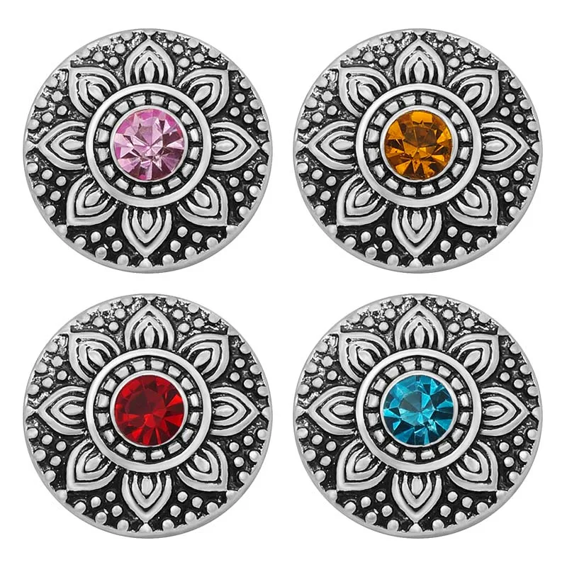 New KZ3136 Charming colorful flowers pattern Round rhinestone 20MM snap buttons fit snap bracelet jewelry wholesale
New KZ3136 Charming colorful flowers pattern Round rhinestone 20MM snap buttons fit snap bracelet jewelry wholesale