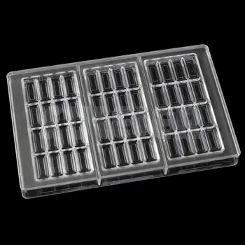 1 Piece DIY Polycarbonate Chocolate Mould Jelly cake decoration Pastry Baking Dish Hard PC sweet Candies chocolate Bar molds
1 Piece DIY Polycarbonate Chocolate Mould Jelly cake decoration Pastry Baking Dish Hard PC sweet Candies chocolate Bar molds