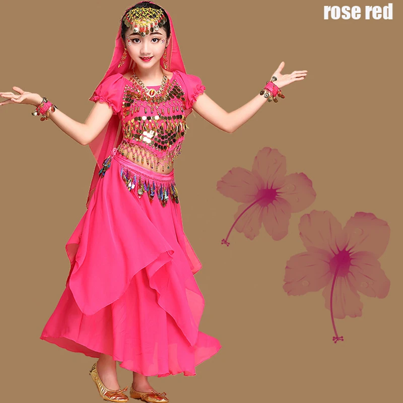 New 6Set Kids Belly Dance Costumes Children Indian Belly Dancing Girls Bollywood Stage Performance Dancewear Clothing
New 6Set Kids Belly Dance Costumes Children Indian Belly Dancing Girls Bollywood Stage Performance Dancewear Clothing
