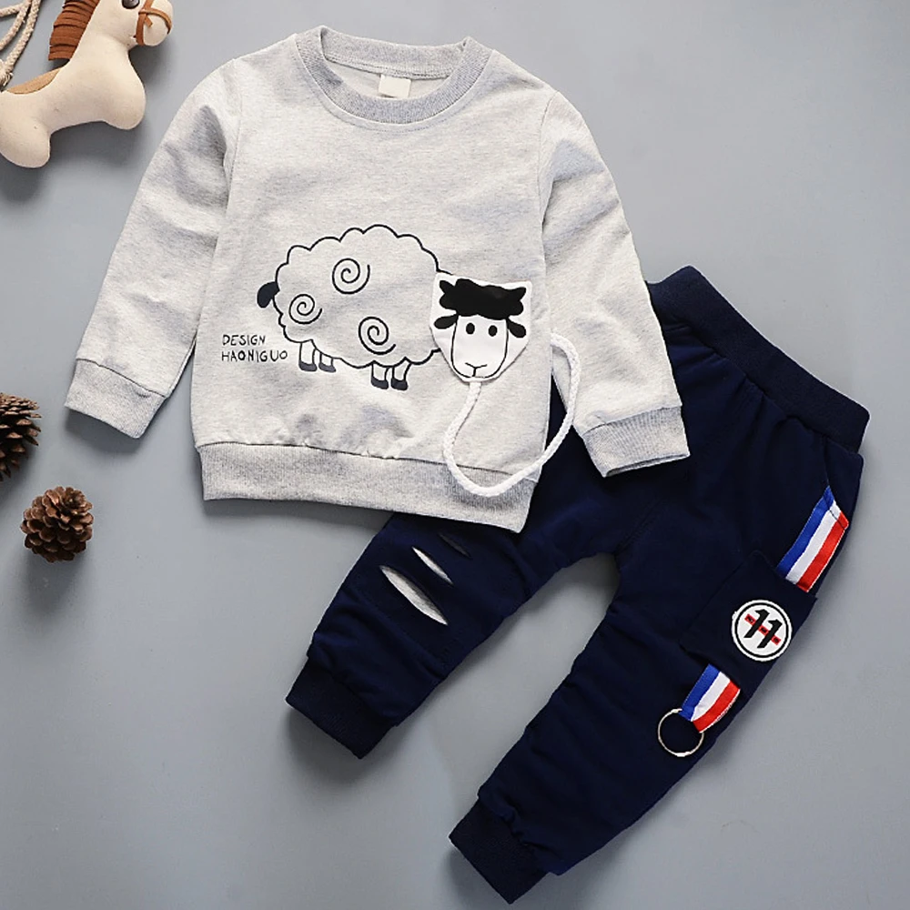 Autumn winter Boys Girls Clothing Sets Kids Sports Suit Children Tracksuit T-shirt Pant Baby Sweatshirt Cartoon Casual Clothes
Autumn winter Boys Girls Clothing Sets Kids Sports Suit Children Tracksuit T-shirt Pant Baby Sweatshirt Cartoon Casual Clothes