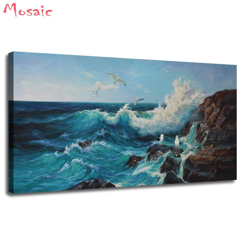 Blue Ocean Sky diamond painting cross stitch kits Sea Wave Diamond embroidery mosaic painting Nature Landscape home Decoration
Blue Ocean Sky diamond painting cross stitch kits Sea Wave Diamond embroidery mosaic painting Nature Landscape home Decoration