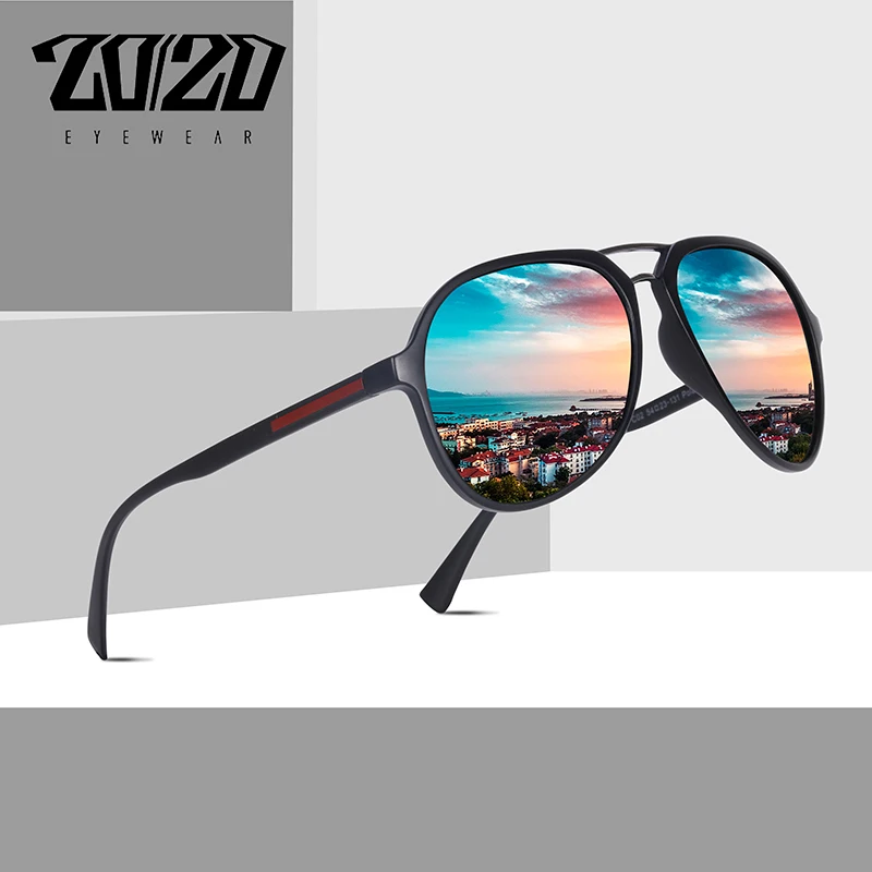 20/20 Brand Design Pilot Sunglasses Men Polarized Driving Sunglasses UV400 Unique Oval Frame Eyewear Gafas De Sol PL357
20/20 Brand Design Pilot Sunglasses Men Polarized Driving Sunglasses UV400 Unique Oval Frame Eyewear Gafas De Sol PL357
