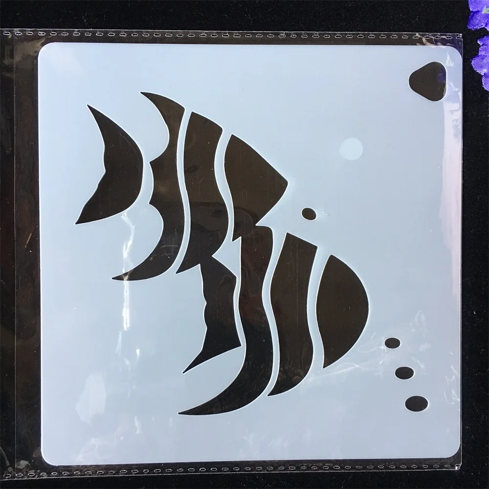 15cm Pair Sea Fish DIY Layering Stencils Painting Scrapbook Coloring Embossing Album Decorative Paper Card Template
15cm Pair Sea Fish DIY Layering Stencils Painting Scrapbook Coloring Embossing Album Decorative Paper Card Template