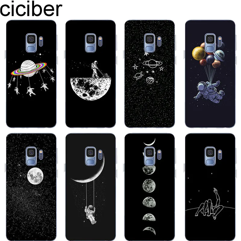 ciciber Astronaut Moon for Samsung S9 S10 S8 S7 S6 S5 Edge S10+ S10e Plus Soft TPU Phone Cases for Galaxy Note 9 8 5 4 3 Cover
ciciber Astronaut Moon for Samsung S9 S10 S8 S7 S6 S5 Edge S10+ S10e Plus Soft TPU Phone Cases for Galaxy Note 9 8 5 4 3 Cover
