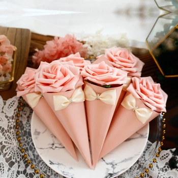 20pcs Creative Ice Cream Cone Wedding Candy Box Chocolate Packaging Boxes Birthday Party Giveaways Gift Packaging Boxes
20pcs Creative Ice Cream Cone Wedding Candy Box Chocolate Packaging Boxes Birthday Party Giveaways Gift Packaging Boxes