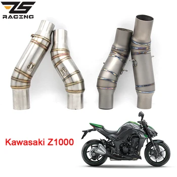 ZS Racing Motorcycle Exhaust Middle Pipe Round Muffler For Kawasaki Z1000 2010-2014 Without Exhaust Slip-On
ZS Racing Motorcycle Exhaust Middle Pipe Round Muffler For Kawasaki Z1000 2010-2014 Without Exhaust Slip-On
