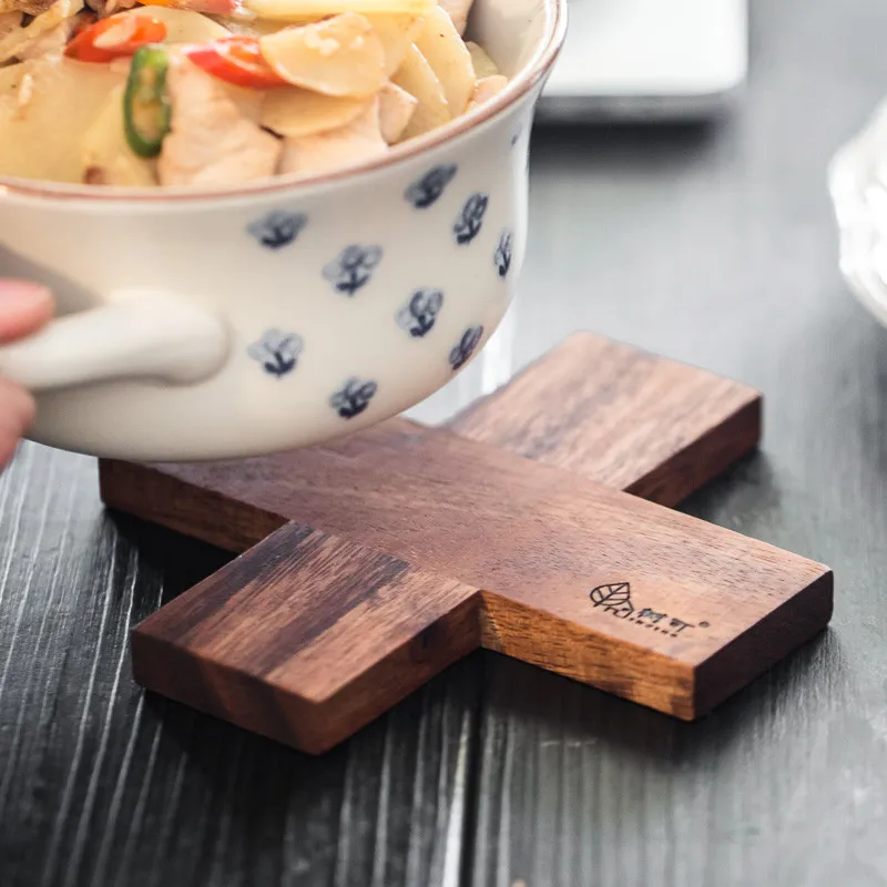 Cross Shape Wooden Heat Resistant Pot Mat Non-Slip Placemat Restaurant Pan Cushion Holder Home Solid Wood Tablemat Coaster
Cross Shape Wooden Heat Resistant Pot Mat Non-Slip Placemat Restaurant Pan Cushion Holder Home Solid Wood Tablemat Coaster