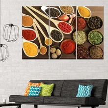 Modern Printed Poster Frame For Living Room Wall Art Food Pictures 3 Piece Spoon Grains Spices Canvas Painting Home Decor
Modern Printed Poster Frame For Living Room Wall Art Food Pictures 3 Piece Spoon Grains Spices Canvas Painting Home Decor
