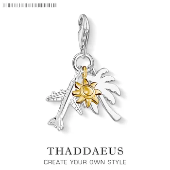 Palm Tree,Sun,Plane Charm 2019 New Arrival 925 Sterling Silver Holiday Gift Simple Fashion Jewelry Fit Bracelet Necklace
Palm Tree,Sun,Plane Charm 2019 New Arrival 925 Sterling Silver Holiday Gift Simple Fashion Jewelry Fit Bracelet Necklace