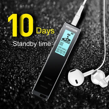 Yescool HY-K608 Professional Digital Voice Recorder Smart Voice Activated Long Distance Recording HD Noies Reduction Dictaphone
Yescool HY-K608 Professional Digital Voice Recorder Smart Voice Activated Long Distance Recording HD Noies Reduction Dictaphone