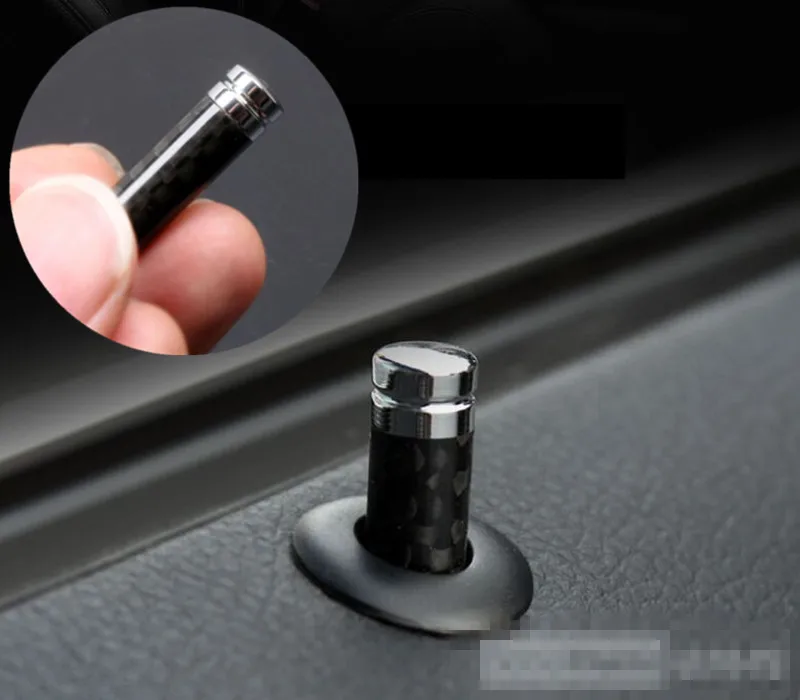 Car Styling For VW POLO Tiguan Passat Golf Jetta Bora Touareg Touran CC Carbon Fiber Door Lock Stick Pin Cap Car Interior
Car Styling For VW POLO Tiguan Passat Golf Jetta Bora Touareg Touran CC Carbon Fiber Door Lock Stick Pin Cap Car Interior