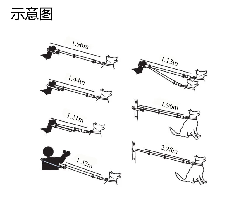 多功能拉带示意图