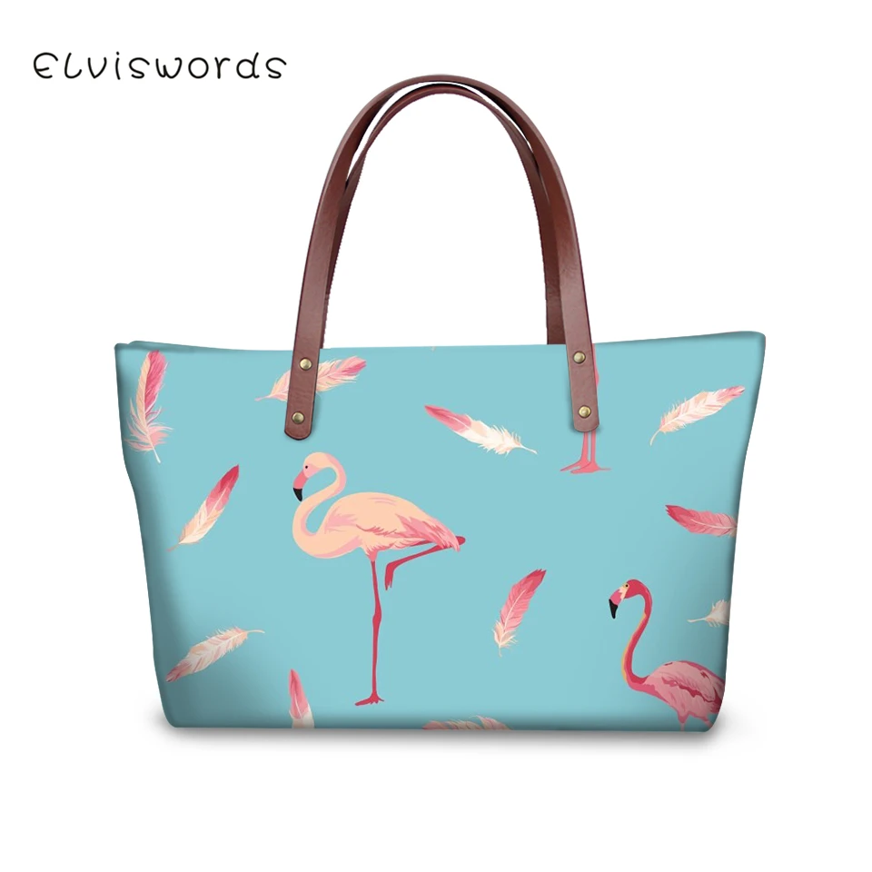 ELVISWORDS Fashion Women's Totes Bag Kawaii Flamingo Pattern 3D Large Handbags Woman Cross Body Bags Sac a Main Girls Purse Bags
ELVISWORDS Fashion Women's Totes Bag Kawaii Flamingo Pattern 3D Large Handbags Woman Cross Body Bags Sac a Main Girls Purse Bags