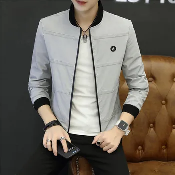 2018 New Autumn Men Jacket Fashion Solid Stand Collar Slim Fit Jacket Men Casual Jacket And Coat Washed Cotton Outerwear3XL
2018 New Autumn Men Jacket Fashion Solid Stand Collar Slim Fit Jacket Men Casual Jacket And Coat Washed Cotton Outerwear3XL