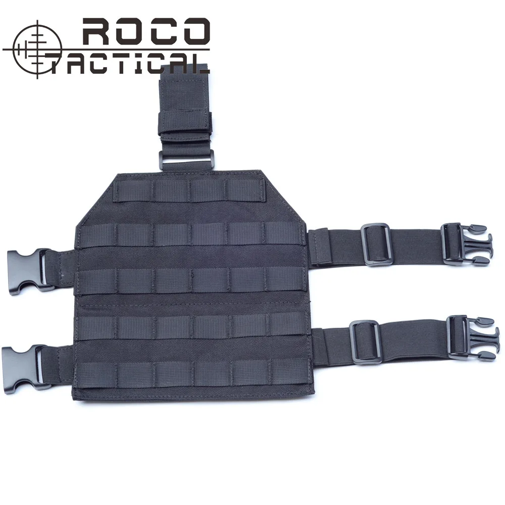 ROCOTACTICAL Cordura MOLLE Tactical Drop Leg Platform for Paintball Airsoft Pistol Holster Platform with Quick Release Buckle
ROCOTACTICAL Cordura MOLLE Tactical Drop Leg Platform for Paintball Airsoft Pistol Holster Platform with Quick Release Buckle