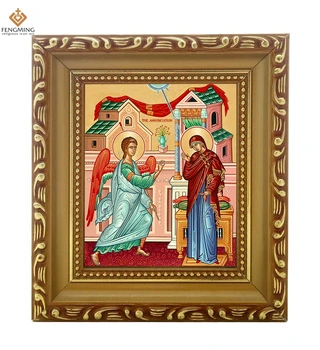 Factory outlets cheap wood photo frame lcon of the Annunciation orthodox religion byzantine art style religious crafts hot sale
Factory outlets cheap wood photo frame lcon of the Annunciation orthodox religion byzantine art style religious crafts hot sale