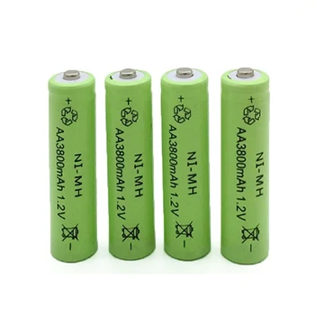 1.2V 3800mah AA Battery Ni-MH Rechargeable Neutral Battery for camera Remote Control toys Flashlight
1.2V 3800mah AA Battery Ni-MH Rechargeable Neutral Battery for camera Remote Control toys Flashlight